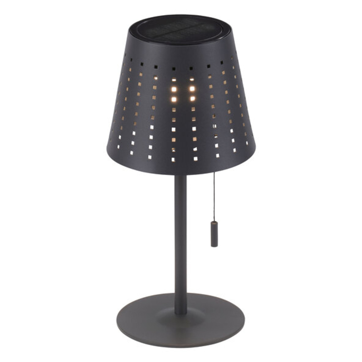 Bild 1 von LED Akku-Solar-Tischleuchte Mandy, anthrazit