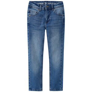 Jungen Skinny-Jeans mit Used-Waschung BLAU