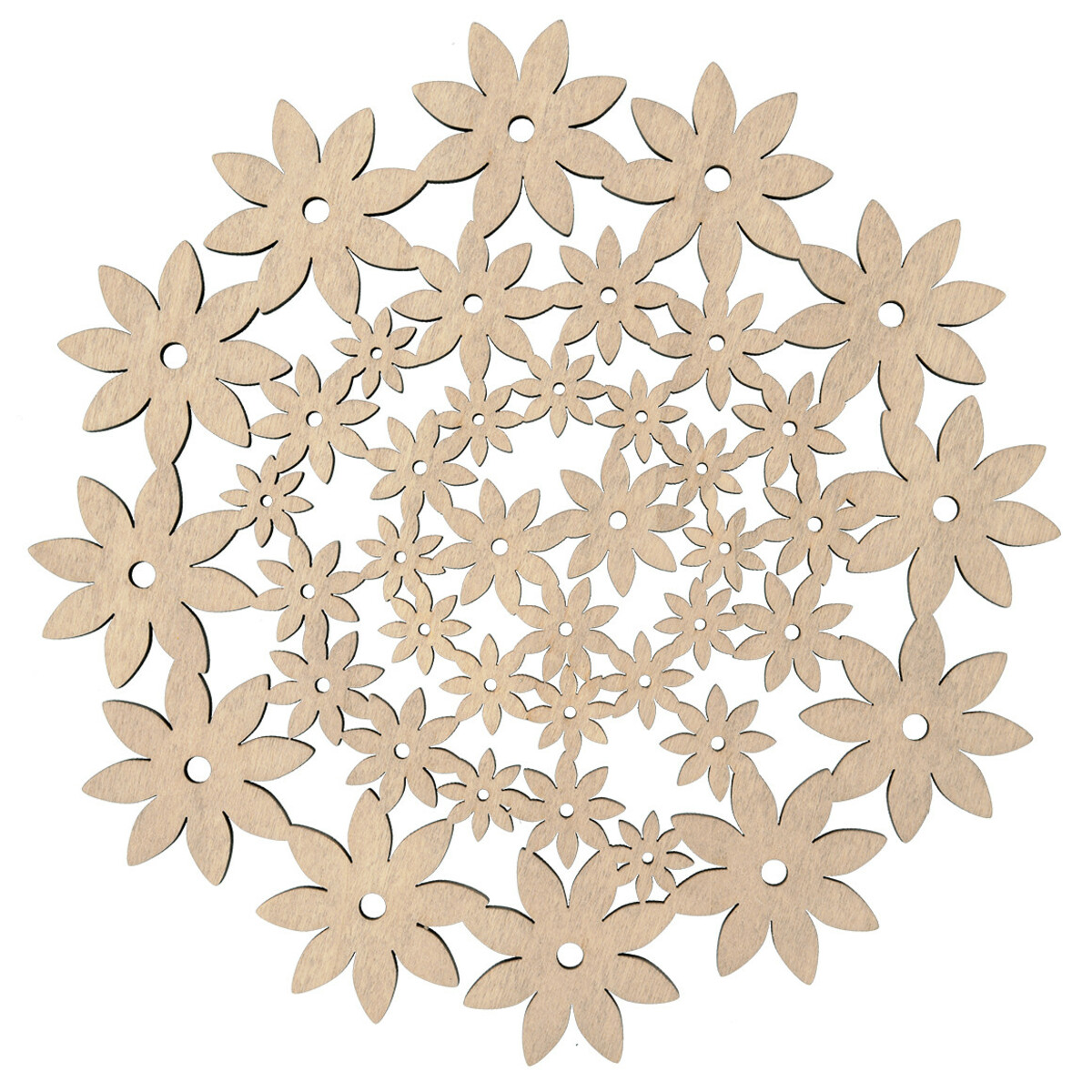 Bild 1 von Untersetzer aus Holz NATUR