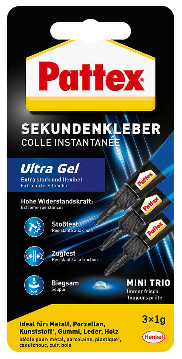 Bild 1 von PATTEX Sekundenkleber »Ultra Gel«