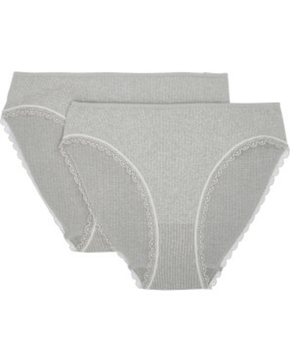 Bild 1 von Slips
       
      2-er Pack, Ergee, Spitzendetails
     
      grau