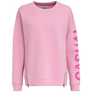 Damen Sweatshirt mit Ärmel-Print ROSA