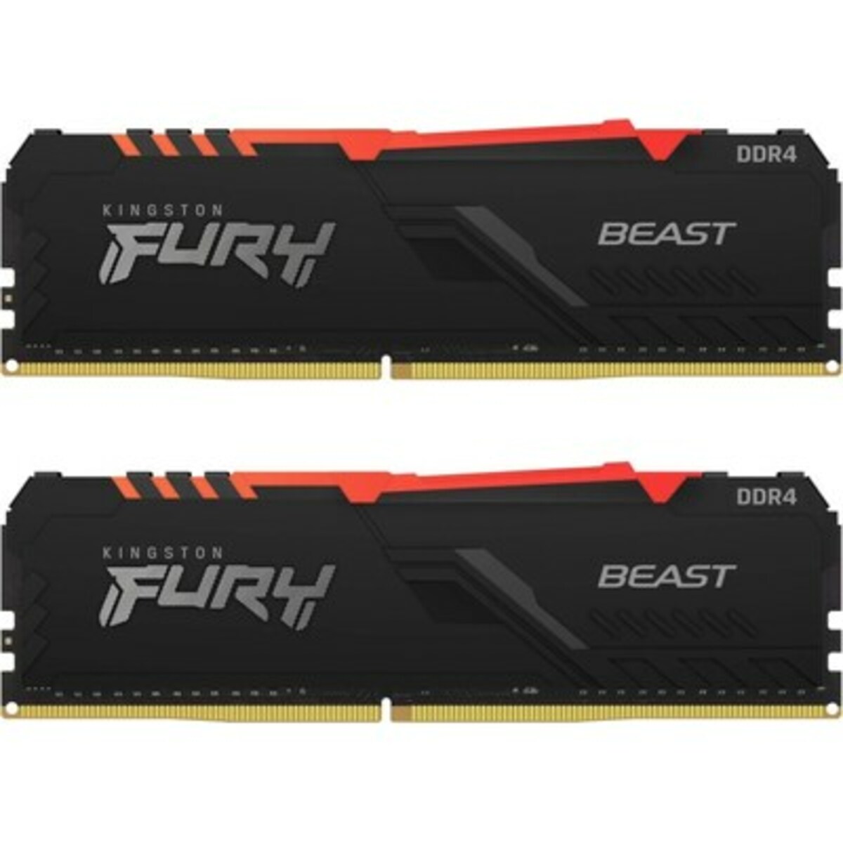 Bild 1 von 16GB (2x8GB) KINGSTON FURY Beast RGB DDR4-3200 CL16 RAM Arbeitsspeicher Kit