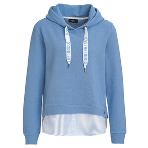 Damen Sweatshirt im Lagen-Look HELLBLAU