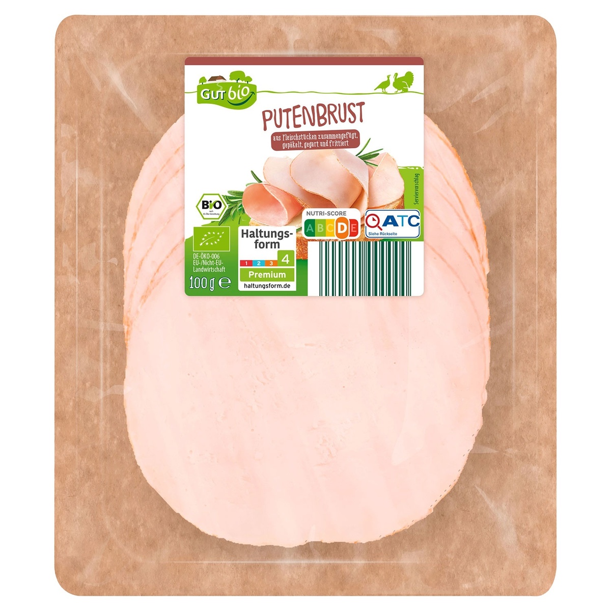 Bild 1 von GUT BIO Bio-Putenbrust 100 g