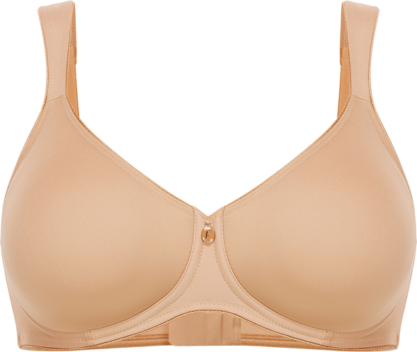 Bild 1 von felina Pure Balance BH, ohne Bügel, nahtlose Cups, für Damen, beige, 75E