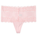 Bild 1 von Damen String mit floraler Spitze ROSA
