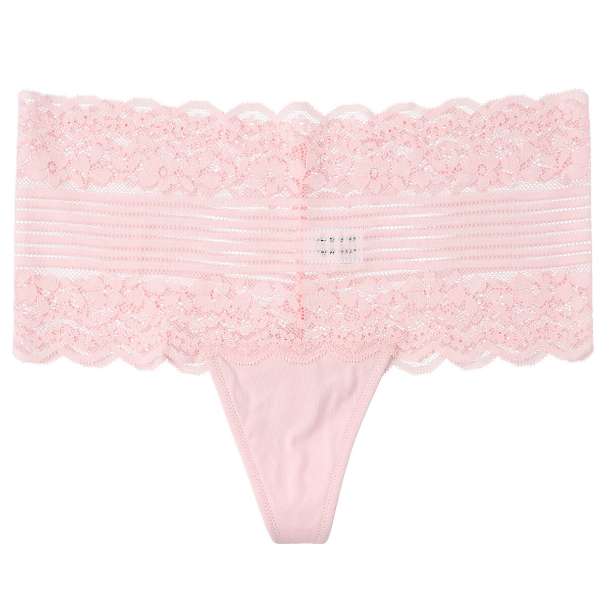 Bild 1 von Damen String mit floraler Spitze ROSA