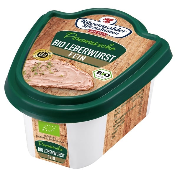 Bild 1 von RÜGENWALDER Pommersche Bio-Leberwurst 125 g