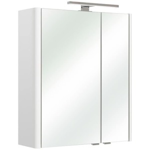 Spiegelschrank Serie 359/60 Weiß 60x70x20 cm