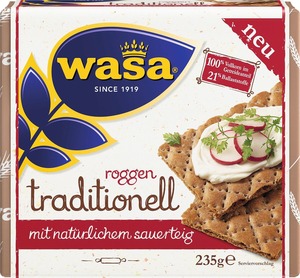 Wasa Knäckebrot Roggen Traditionell (235 g)