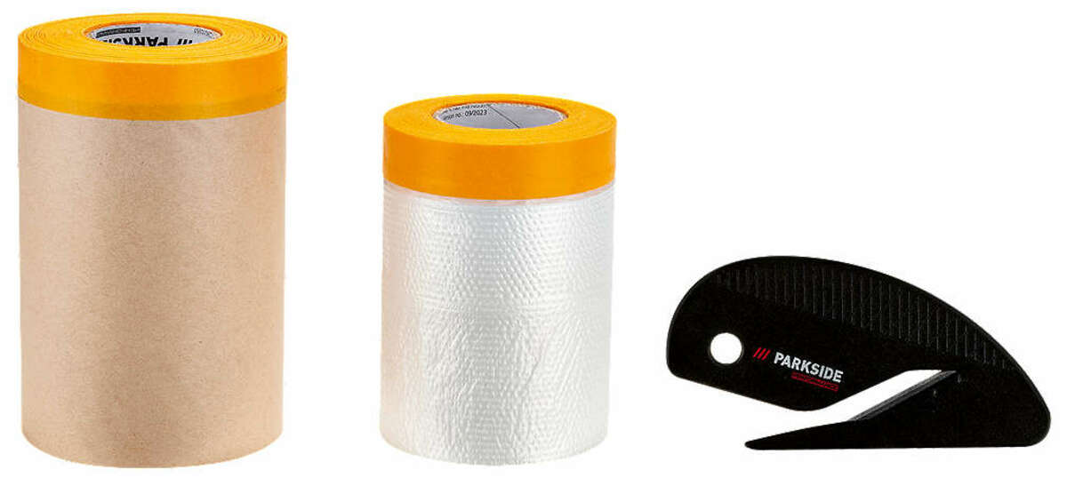 Bild 1 von PARKSIDE® PERFORMANCE Abdeckfolie- und Abdeckpapier-Set