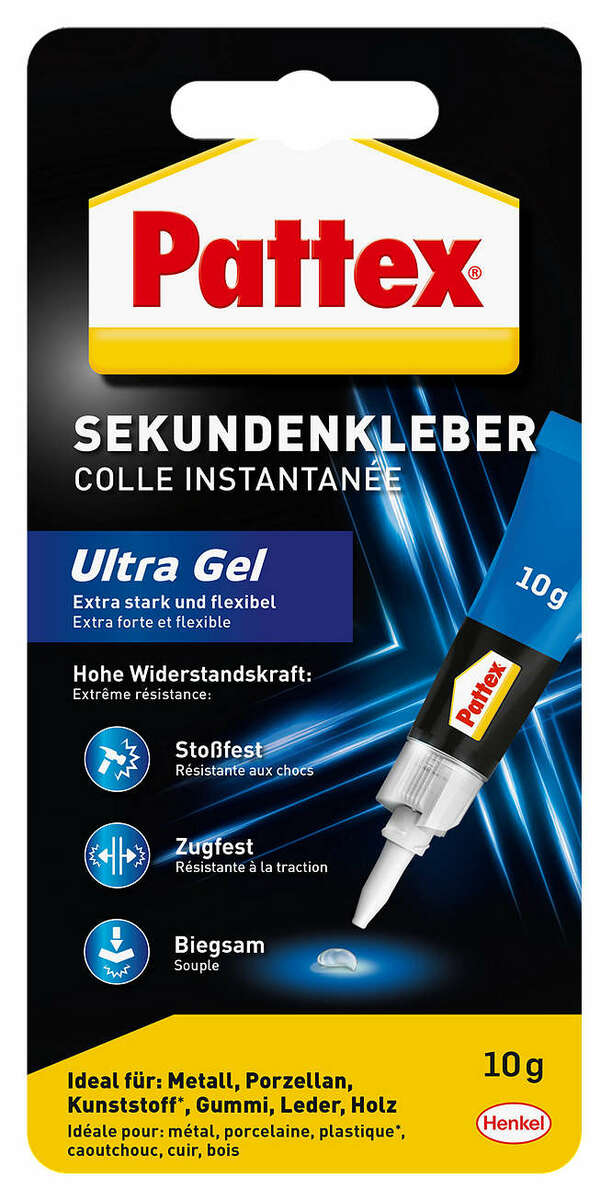 Bild 1 von PATTEX Sekundenkleber »Ultra Gel«