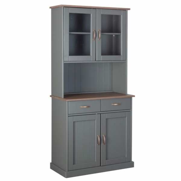 Bild 1 von Buffet Luzerna 5.1 Massivholz grau/braun 90x190x45 cm