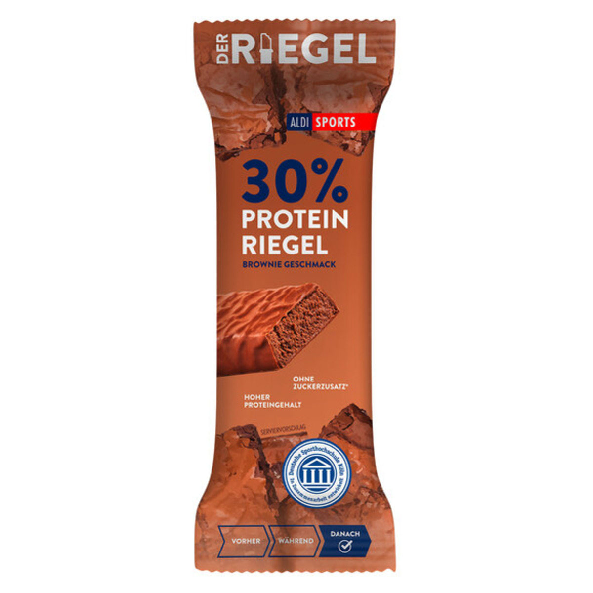 Bild 1 von 30 % Protein-Riegel Brownie, 6er Set (6 x 45 g = 270 g)