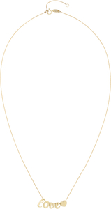 Amor Damen Kette mit Anhänger "2014284", 375er Gold, gold