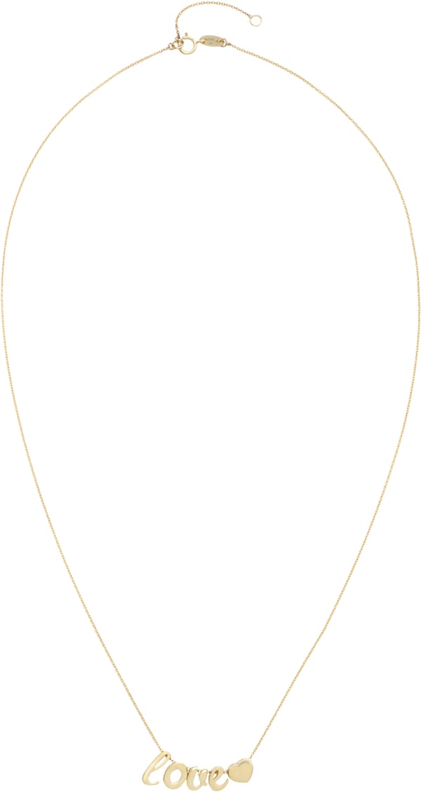 Bild 1 von Amor Damen Kette mit Anhänger "2014284", 375er Gold, gold