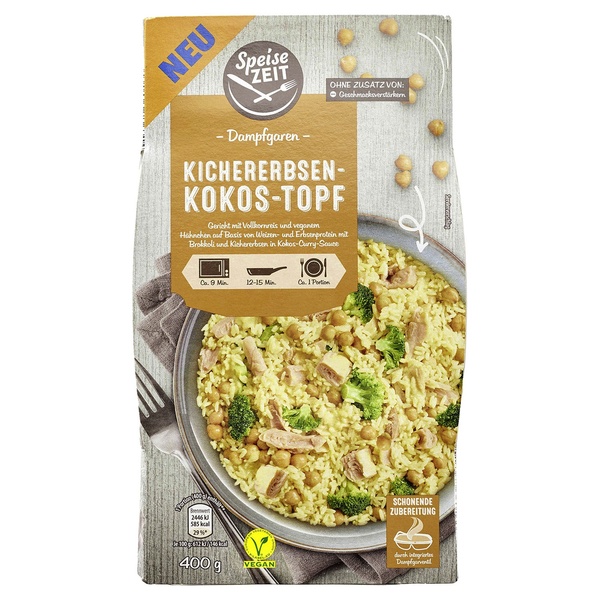 Bild 3 von SPEISEZEIT Fitness Bowl oder Kichererbsen-Kokos-Topf 400 g