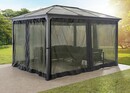 Bild 3 von lovingHome® Gartenpavillon,Gartenzelt, Partyzelt, Pavillon, mit lichtdurchlässigem, 12㎡