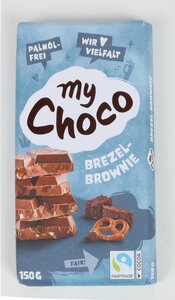 Schokolade 'Brezel-Brownie'  150 g
