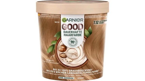 Bild 1 von Garnier Good Dauerhafte Haarfarbe 7.12 Latte Macchiato Braun