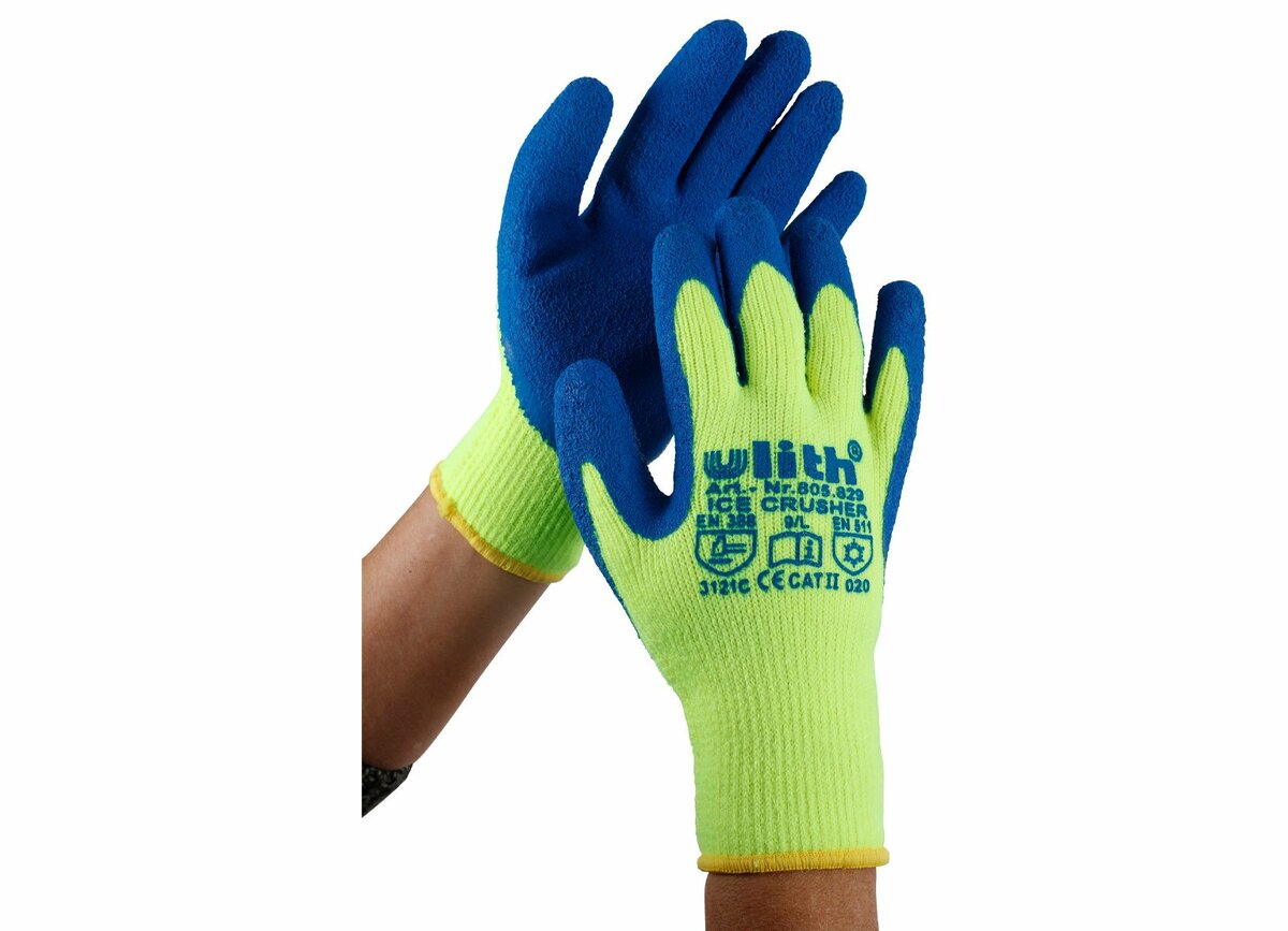 Bild 1 von ulith Winterhandschuhe mit Latexbeschichtung Größe L