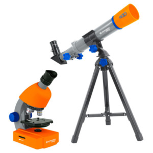 Mikroskop- & Teleskop-Set Kids