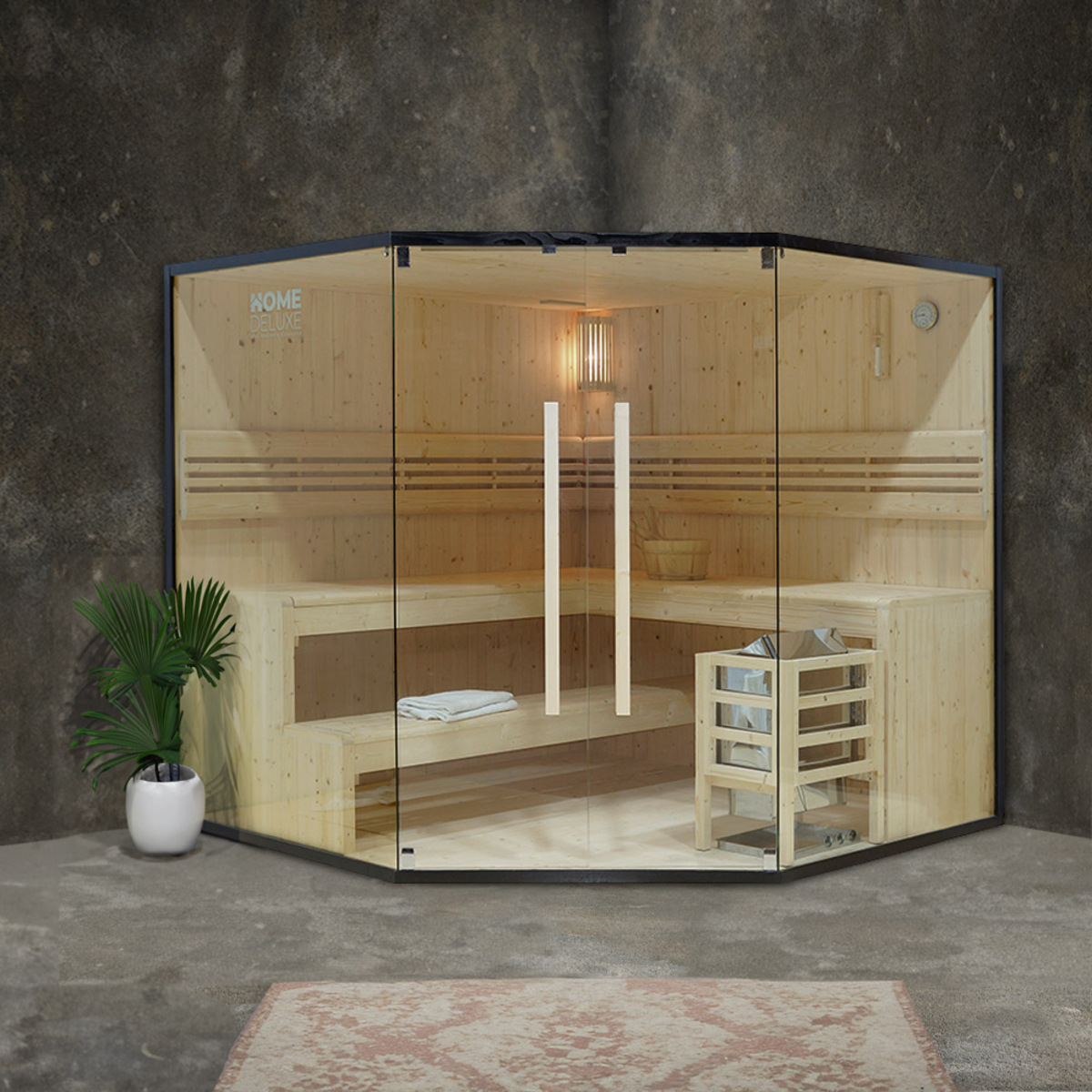 Bild 1 von HOME DELUXE Traditionelle Sauna SHADOW - XL BIG