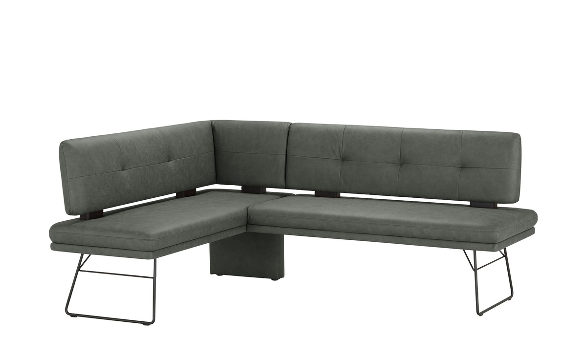 Bild 1 von Eckbank grau Maße (cm): B: 207 H: 91 T: 157 Bänke