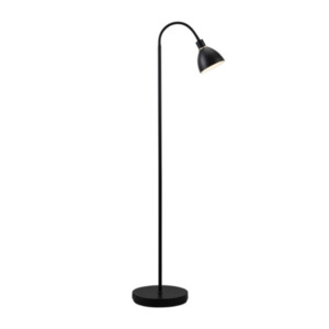 Stehlampe Ray E14, schwarz, 155 cm