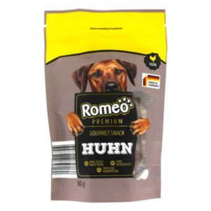 Premium Gourmet Hunde-Snack Huhn, 12 x 80 g