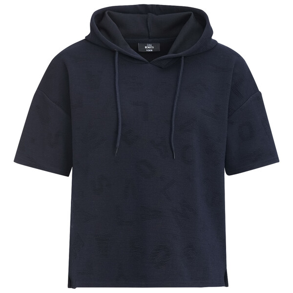 Bild 1 von Damen Sweatshirt mit kurzen Ärmeln DUNKELBLAU