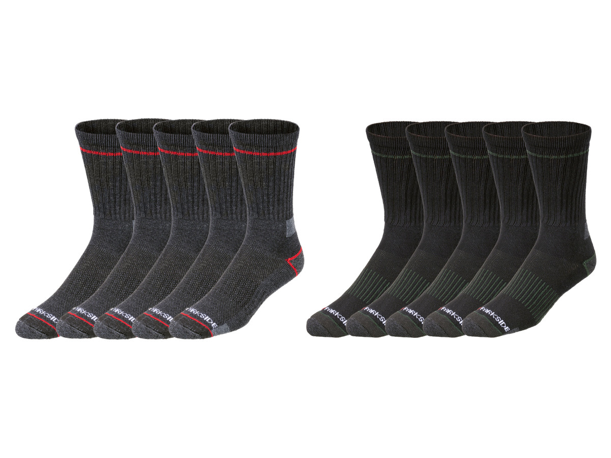 Bild 1 von PARKSIDE® Herren-Arbeitssocken, 5 Paar, mit Baumwolle