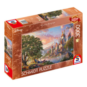Puzzle Thomas Kinkade Disney® Belle’s Magical World, 3.000 Teile