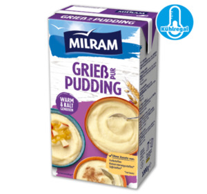 MILRAM Milch-Reis oder Grieß-Pudding*