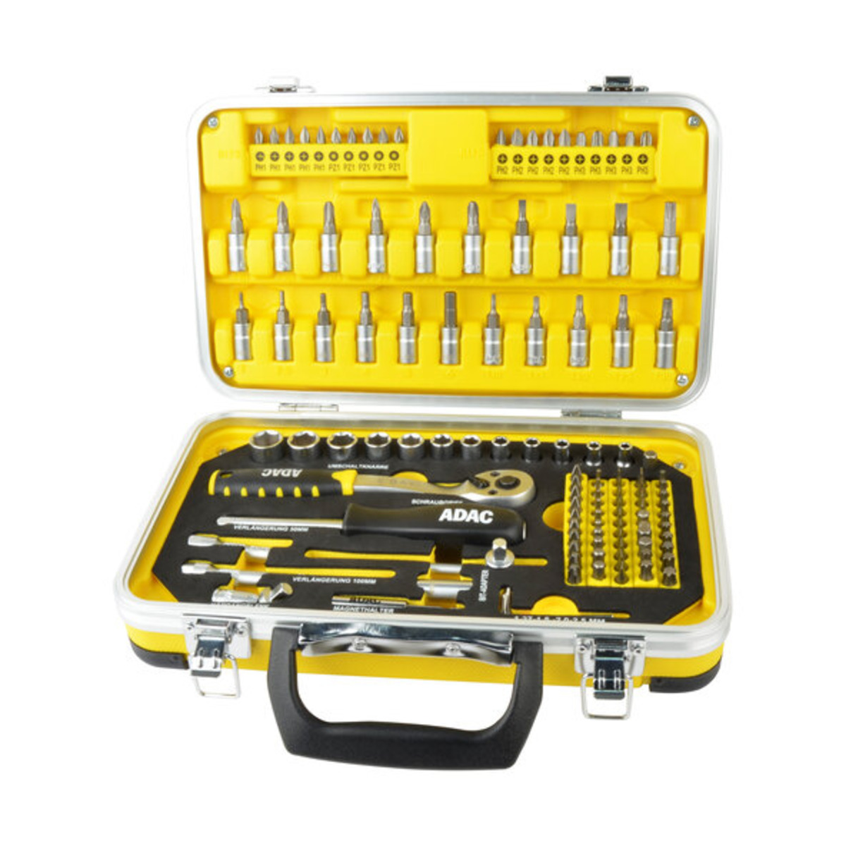 Bild 1 von Adac Schraub- und Bitsatz, 116-tlg.