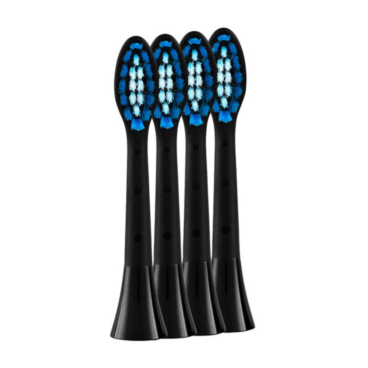 Bild 1 von Silk‘n Ersatz-Zahnbürstenköpfe, schwarz (weich), 4er Set