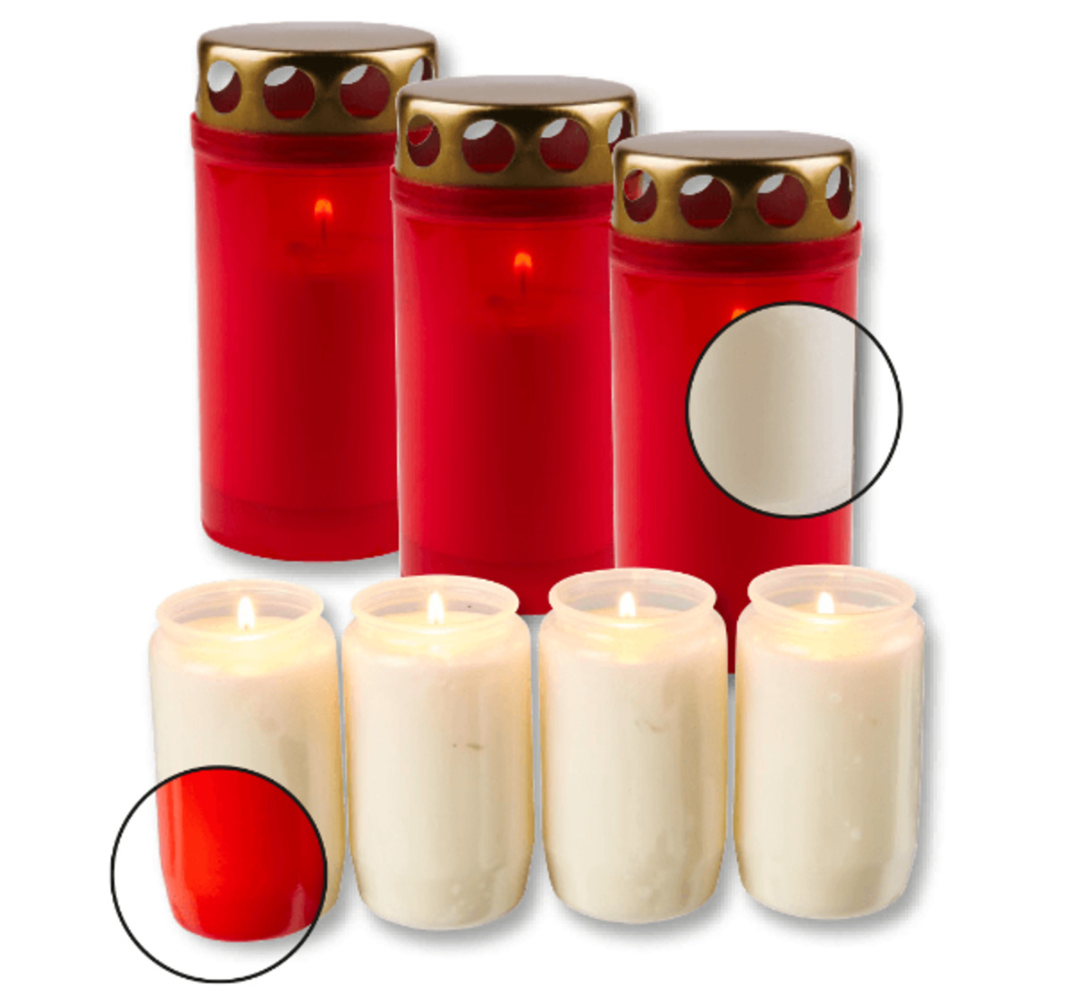 Bild 1 von Grabkerzen*