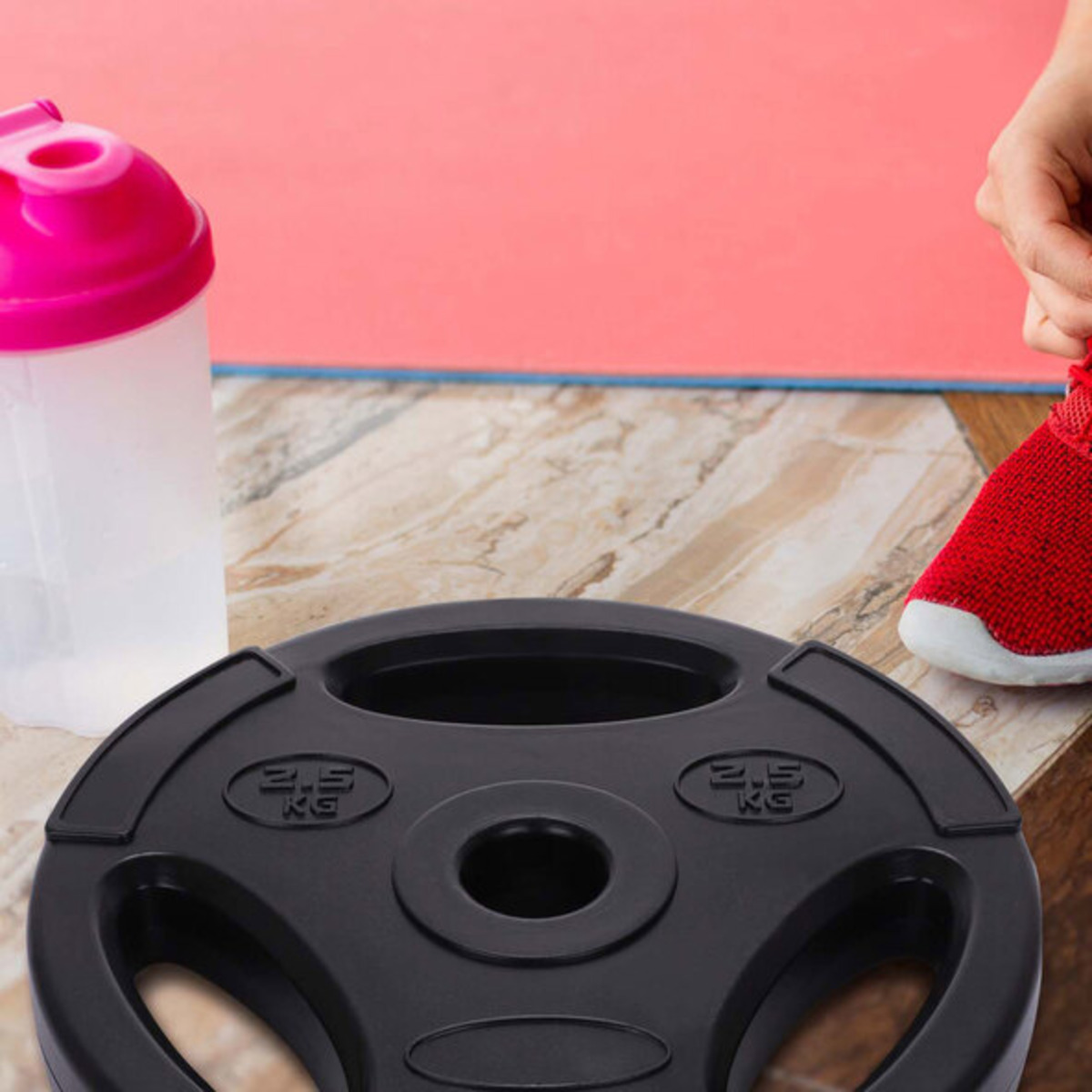 Bild 1 von Hantelscheiben-Set, 15 kg