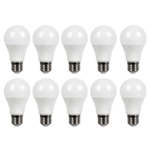 LED Leuchtmittel Birne E27, 10er Set – Energieeffizienzklasse F