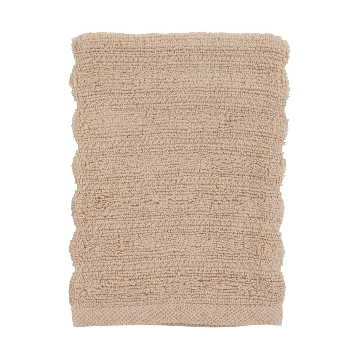 Bild 1 von Waschhandschuh Hoch/Tief, 2 x 6er Set, beige