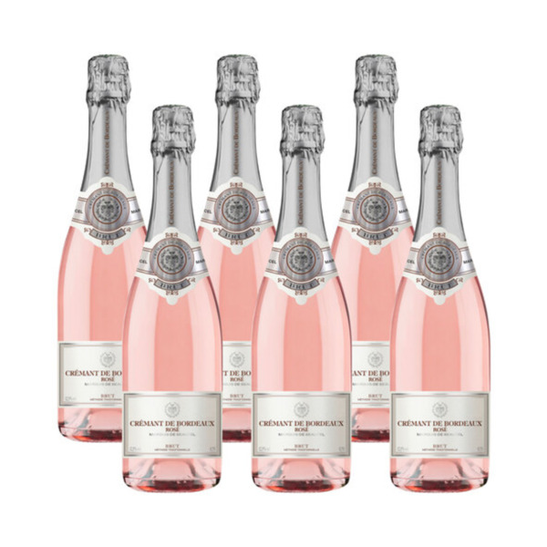 Bild 1 von Crémant De Bordeaux Rosé Brut, 6 Flaschen à 0,75 l