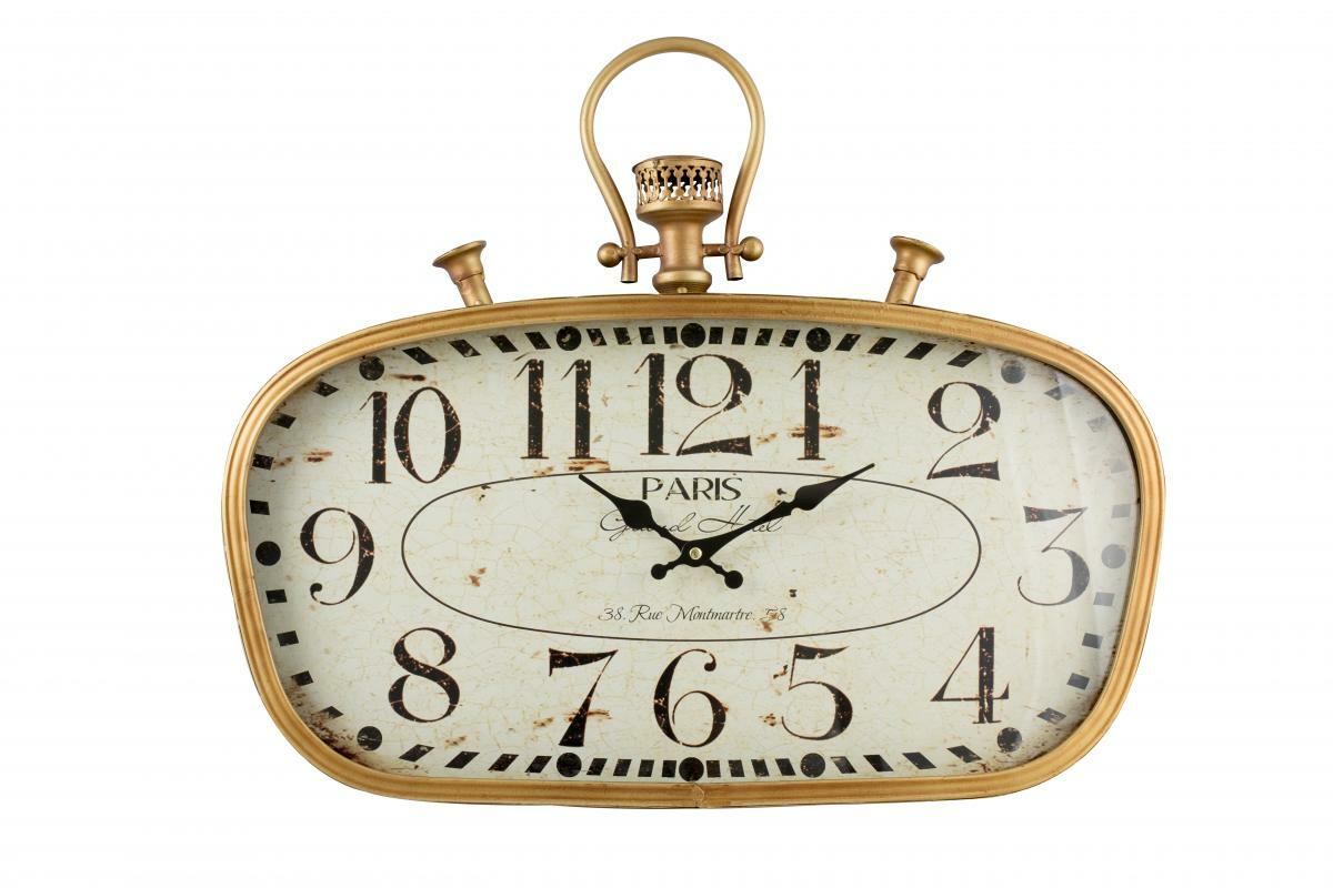 Bild 1 von bhp Wanduhr, Metall, 55x45x6 cm