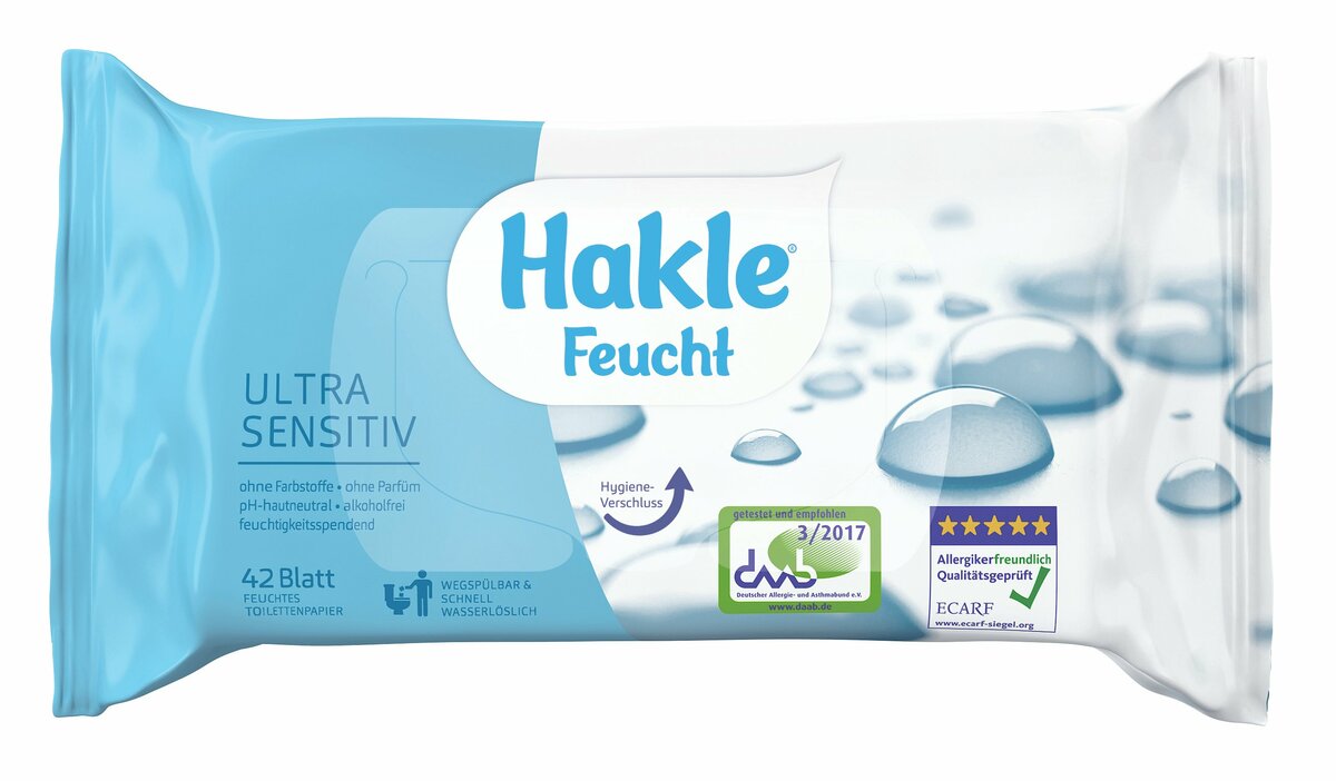 Bild 1 von Feuchtes Toilettenpapier 'ultra sensitiv'