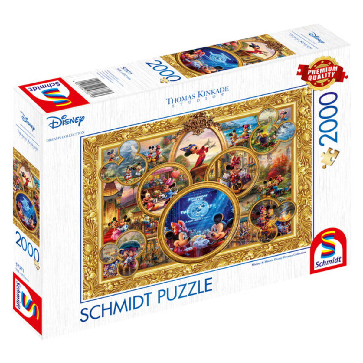 Bild 1 von Puzzle Thomas Kinkade Disney® Dream Collage II, 2.000 Teile