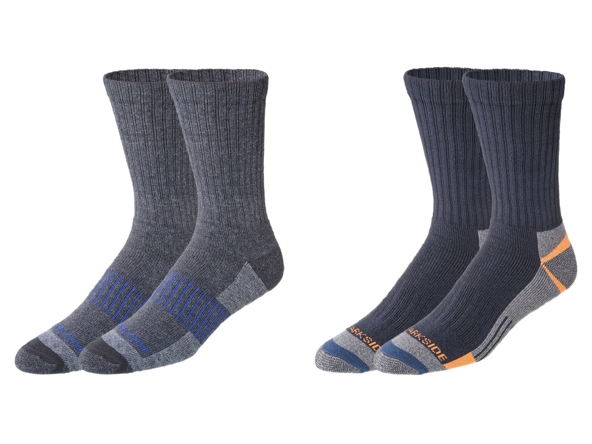 Bild 1 von PARKSIDE® Herren-Arbeitssocken, 2 Paar, mit angenehmer Passform