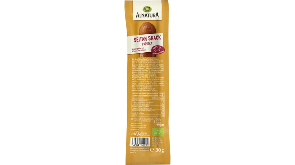 Bild 1 von Alnatura Bio Veganer Snack Paprika