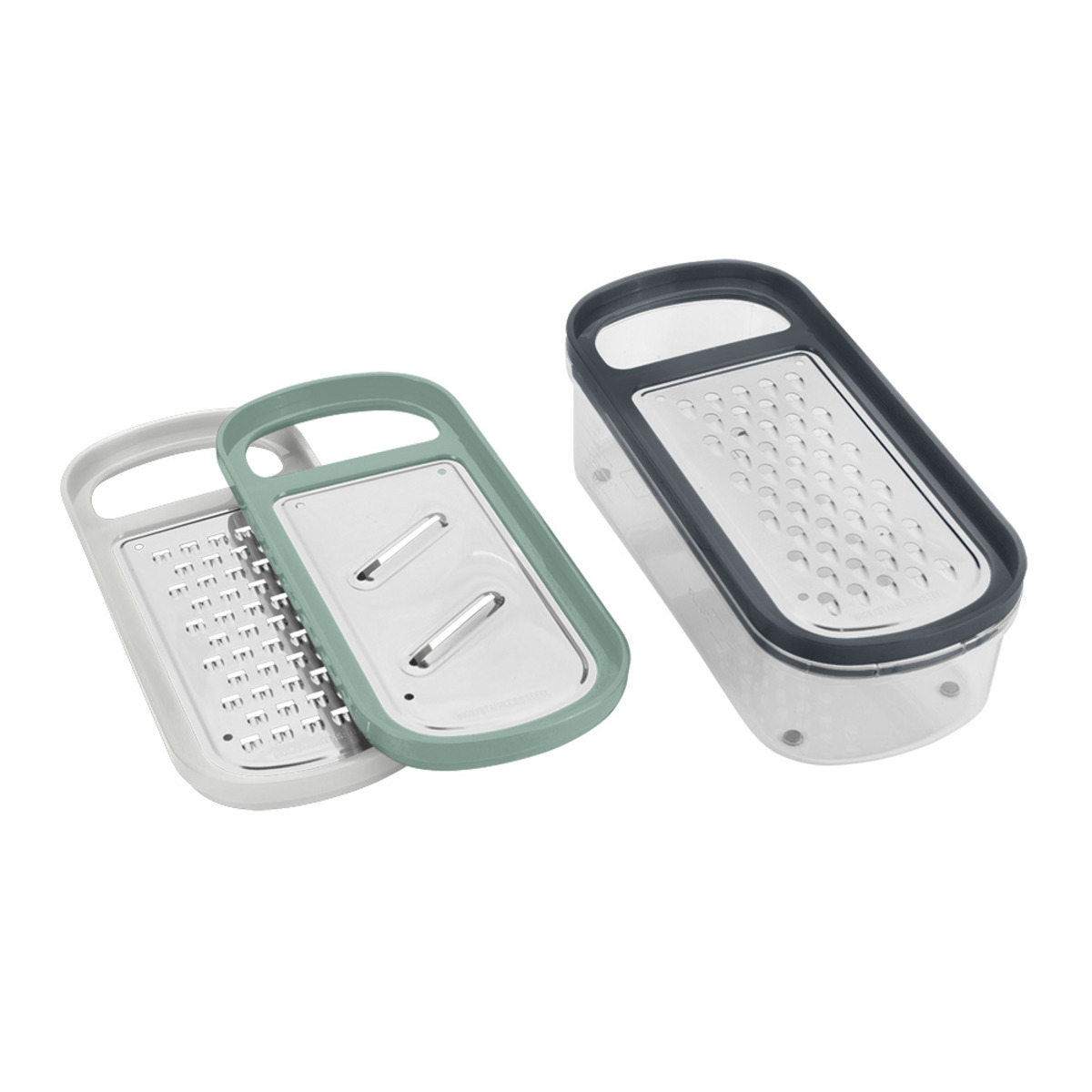 Bild 1 von Casa Royale Rap Box Reibe Grau Weiß Grün