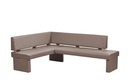 Bild 1 von Eckbank  Kunstleder Seta beige Maße (cm): H: 86 Bänke
