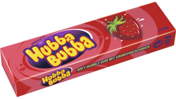 Bild 1 von Wrigley's Hubba Bubba® Erdbeere